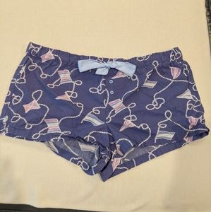 BOGO Sleep Short Pajama w/Ribbon & Button Detail